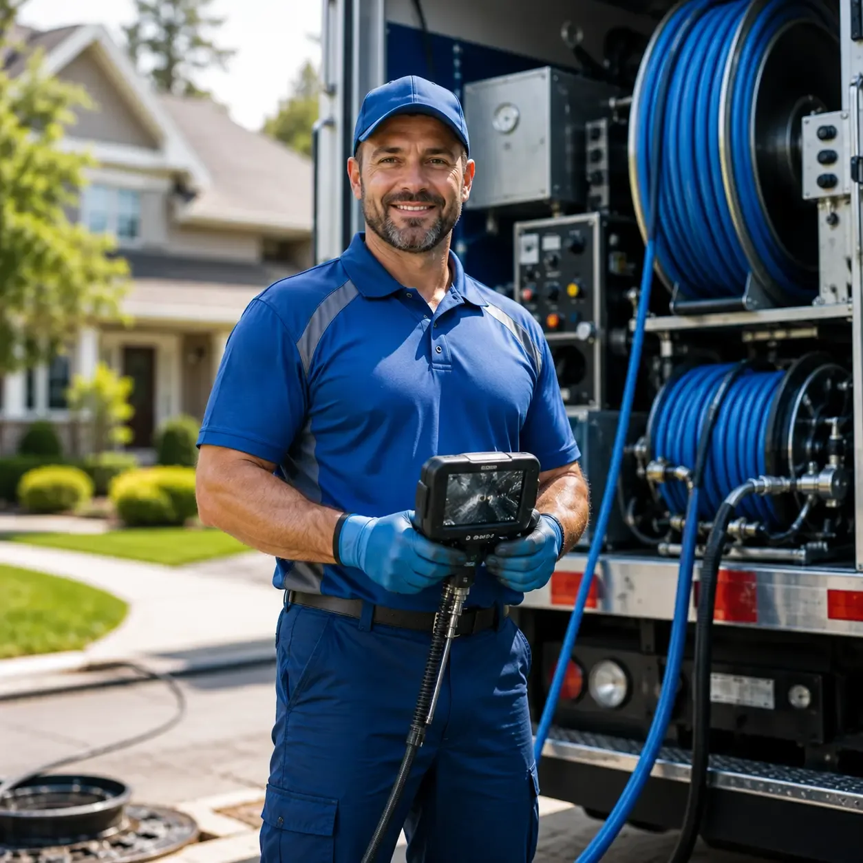 Local outdoor drain cleaning specialists in Wernersville, PA